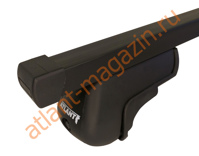 Багажник для Kia Picanto 2004-2011гг. (на рейлинги), стальная дуга, арт.8810+6011