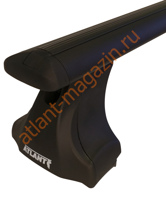 Багажник для Skoda Rapid седан с 2014г.- (крыловидная дуга черная), арт.7002+6031+7202