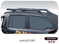 Рейлинги для Toyota Hilux Revo c 2015- (Voyager, Турция), MAXPORT BLACK
