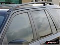 Рейлинги для Land Rover Freelander 2, 2007-2014гг. (Voyager, Турция), черные, алюм. опоры 857