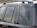 Рейлинги для Land Rover Freelander 2, 2007-2014гг. (Voyager, Турция), черные, алюм. опоры 857