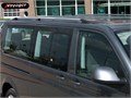 Рейлинги для Volkswagen Transporter T5, c 2003- г, длинная база (Voyager, Турция), алюм. опоры 822