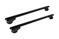 Багажник для Land Rover Free Lander (на рейлинги), (аэродинамическая черная дуга), арт.8810+6029 6681
