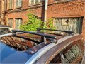 Багажник Changan CS75 PLUS с 2019- (интегр. рейлинги) аэродин. черная дуга, арт.7008+6028 6711